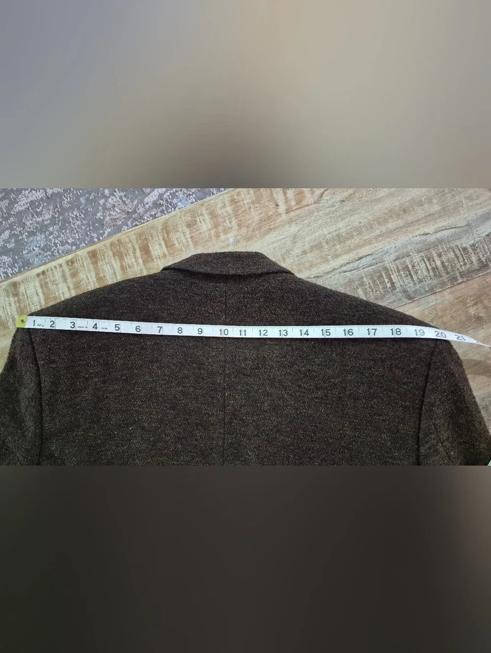Lanificio Mario Zegna Wool Cashmere Brown Textured Blazer Sport Coat 40R Manstar